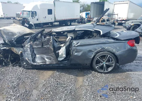 2018 BMW 430I xDrive из США, поврежденный, VIN WBA4Z3C53JEC56590